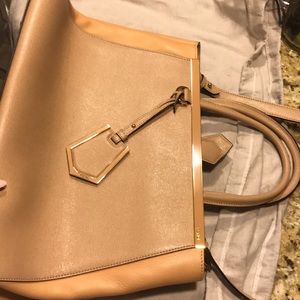 Fendi taupe bag